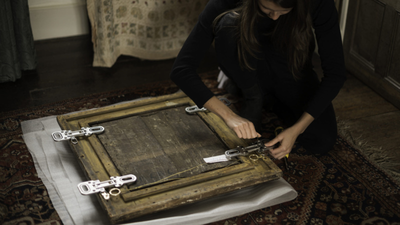 Delicate works travel in ROKBOX crates