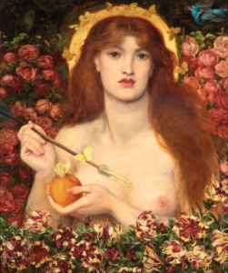 Dante Gabriel Rossetti, Venus Verticordia, 1864–1868. Photograph reproduced with the kind permission of the Russell-Cotes Art Gallery & Museum, Bournemouth
